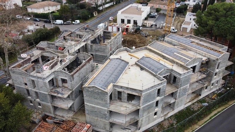 Construction d’une résidence à Gigean